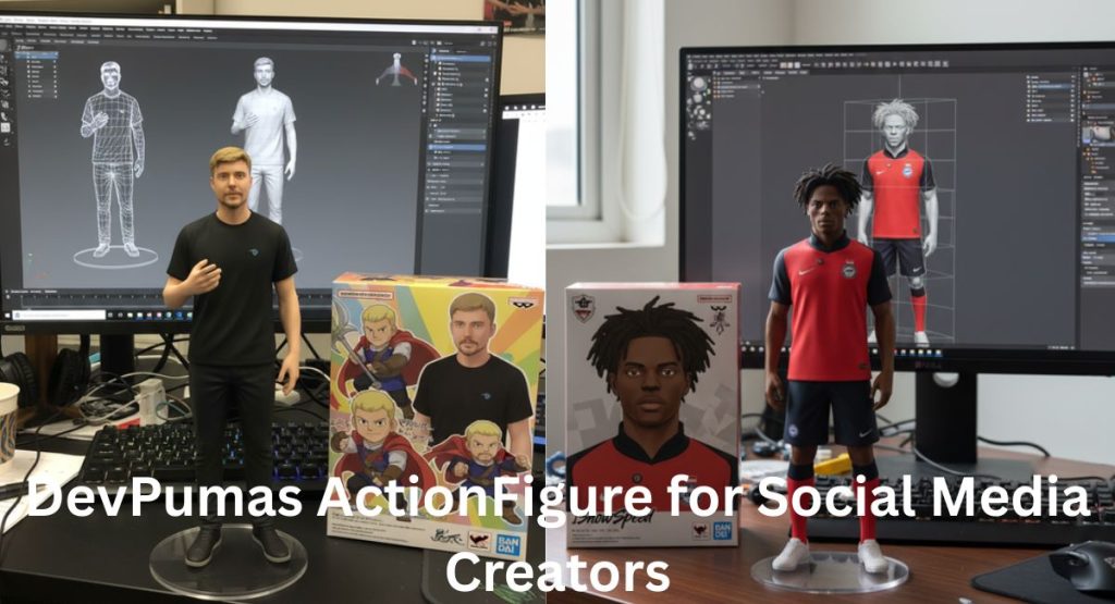 DevPumas ActionFigure for Social Media Creators